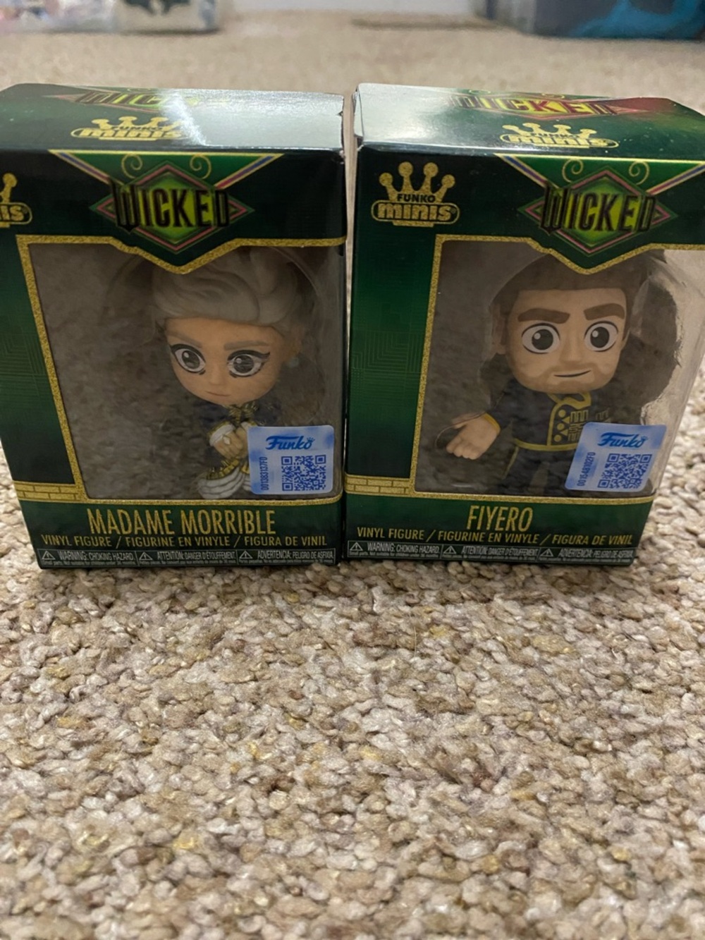 Funko Wicked Minis Madame Morrible & Fiyero - Green